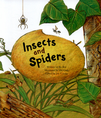 Book Cover for Insects and Spiders by Joy Cowley, Bo Rin