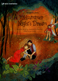 Book Cover for Mendelssohn's A Midsummer Night's Dream by Joy Cowley, Miae Yi, Felix MendelssohnBartholdy