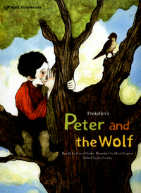 Book Cover for Prokofiev's Peter and the Wolf by Joy Cowley, Jiseul Hahm, Sergey Prokofiev