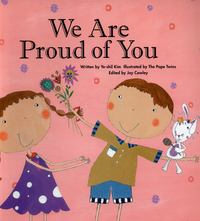 Book Cover for We Are Proud of You by Joy Cowley, Yeshil Kim