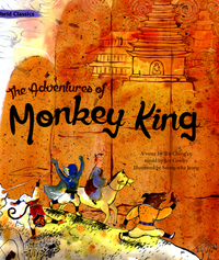 Book Cover for The Adventures of Monkey King by Joy Cowley, Chengen Wu