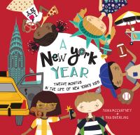 Book Cover for A New York Year by Tania McCartney
