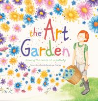 Book Cover for The Art Garden by Penny Harrison