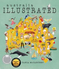 Book Cover for Australia Illustrated by Tania McCartney