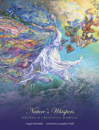 Book Cover for Nature's Whispers - Writing & Creativity Journal by Angela Hartfield