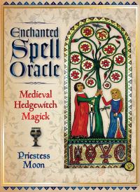 Book Cover for Enchanted Spell Oracle by Priestess Moon