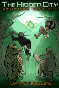 Book Cover for The Hidden City by David Bowles