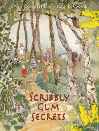 Book Cover for Scribbly Gum Secrets by Dannika Patterson