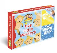 Book Cover for Five Little Monkeys Book and Bib Gift Set by The Wiggles