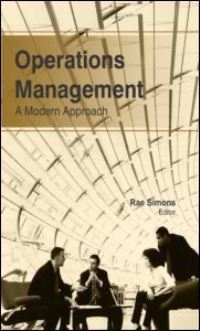 Book Cover for Operations Management by Rae Simons
