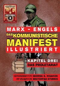 Book Cover for Das Kommunistische Manifest (Illustriert) - Kapitel Drei by Karl Marx, Friedrich Engels