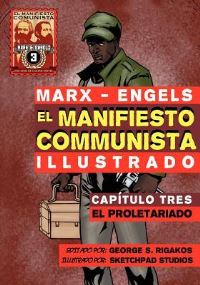 Book Cover for El Manifiesto Comunista (Ilustrado) - Capítulo Tres by Karl Marx, Friedrich Engels
