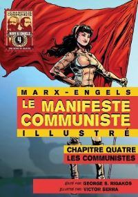 Book Cover for Le Manifeste Communiste (Illustré) - Chapitre Quatre by Karl Marx