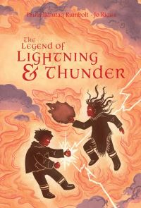 Book Cover for The Legend of Lightning & Thunder by Paula Ikuutaq Rumbolt