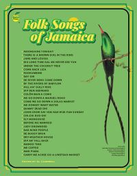 Book Cover for Folk Songs of Jamaica by Al Campbell