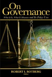 Book Cover for On Governance by Robert I Rotberg