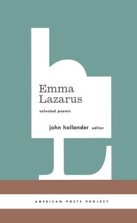 Book Cover for Selected Poems by Emma Lazarus, John Hollander