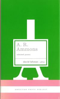 Book Cover for Selected Poems by A R Ammons, David Lehman