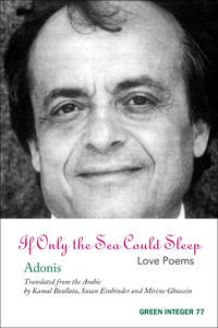 Book Cover for If Only the Sea Could Sleep by Adunis