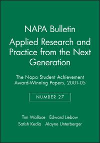 Book Cover for Applied Research and Practice from the Next Generation by James M Tim Wallace, National Association for the Practice of Anthropology US