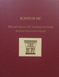Book Cover for Kavousi IIC by Leslie Preston Day