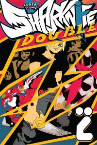 Book Cover for Sharknife. Double ZZ by Corey Sutherland Lewis