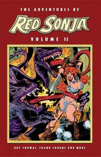 Book Cover for The Adventures Of Red Sonja Volume 2 by Roy Thomas, Clara Noto, Wendy Pini