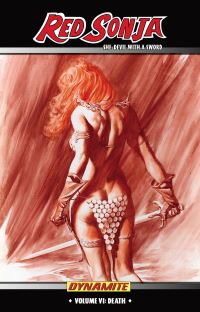 Book Cover for Red Sonja, She-Devil With a Sword. Volume VI Death by Michael Avon Oeming, Homs
