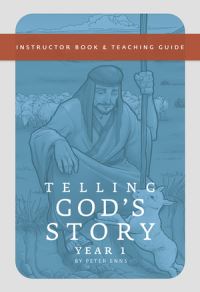 Book Cover for Telling God's Story. Year One Meeting Jesus by Peter Enns