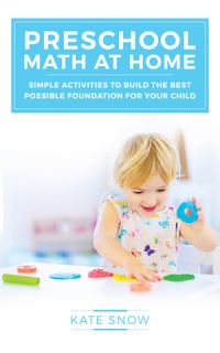 Book Cover for Preschool Math at Home by Kate Snow