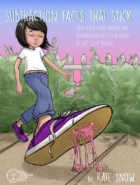 Book Cover for Subtraction Facts That Stick by Kate Snow, Corrin Brewer