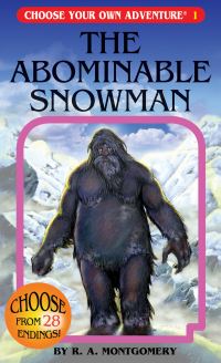 Book Cover for The Abominable Snowman by R A Montgomery, Laurence Peguy, Marco Cannella