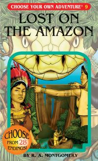 Book Cover for Lost On The Amazon by R A Montgomery, Marco Cannella
