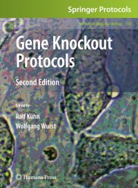Book Cover for Gene Knockout Protocols by Ralf Kühn, Wolfgang Wurst