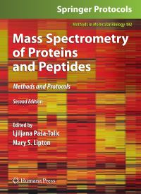 Book Cover for Mass Spectrometry of Proteins and Peptides by Mary S Lipton, Ljiljana PasaToliÔc