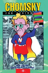 Book Cover for Chomsky for Beginners by David Coswell