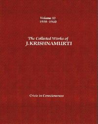Book Cover for The Collected Works of J.Krishnamurti - Volume XI 1958-1960 by J Krishnamurti