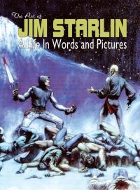 Book Cover for Art of Jim Starlin by Jim Starlin, Joe Pruett, Michael Marts