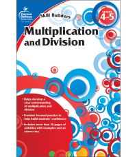 Book Cover for Multiplication and Division, Grades 4 - 5 by CarsonDellosa Publishing