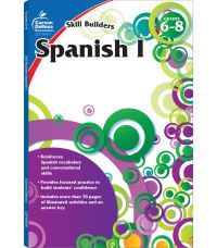 Book Cover for Spanish I, Grades 6 - 8 (Skill Builders), Grades 6 - 8 by Carson Dellosa Education