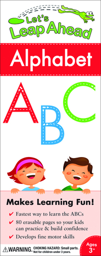 Book Cover for Let's Leap Ahead Alphabet by Alex A Lluch