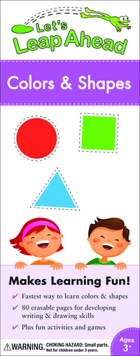 Book Cover for Let's Leap Ahead Colors and Shapes by Alex A Lluch