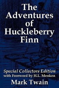 Book Cover for The Adventures of Huckleberry Finn by Mark Twain