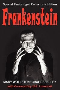Book Cover for Frankenstein by Mary Wollstonecraft Shelley
