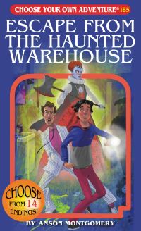 Book Cover for Escape from the Haunted Warehouse by Anson Montgomery