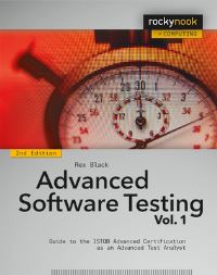 Book Cover for Advanced Software Testing Volume 1 by Rex Black