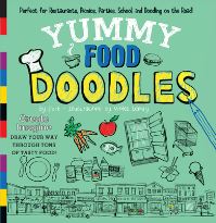 Book Cover for Yummy Food Doodles by Puck
