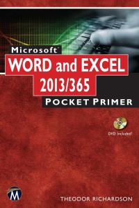 Book Cover for Microsoft Word/Excel 2013 Pocket Primer by Theodor Richardson