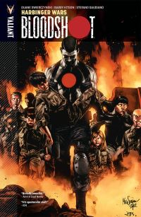 Book Cover for Bloodshot. Vloume 3 Harbinger Wars by Duane Swierczynski