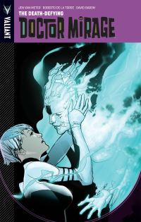 Book Cover for The Death-Defying Doctor Mirage. Vol 1 by Jen Van Meter